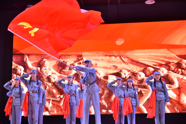 南城院年度大作红色李巷1944大型情景剧首演圆满成功